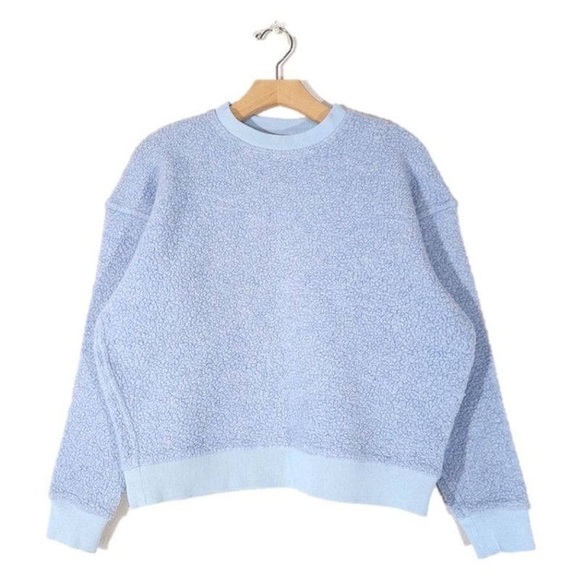 LIGHT BLUE OUTDOOR VOICES MEGA FLEECE - Picture 2 of 5